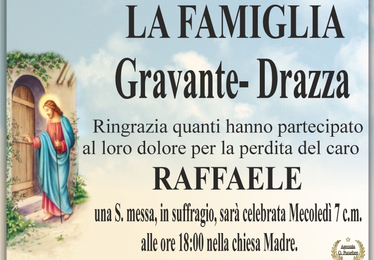 Ringraziamento Drazza